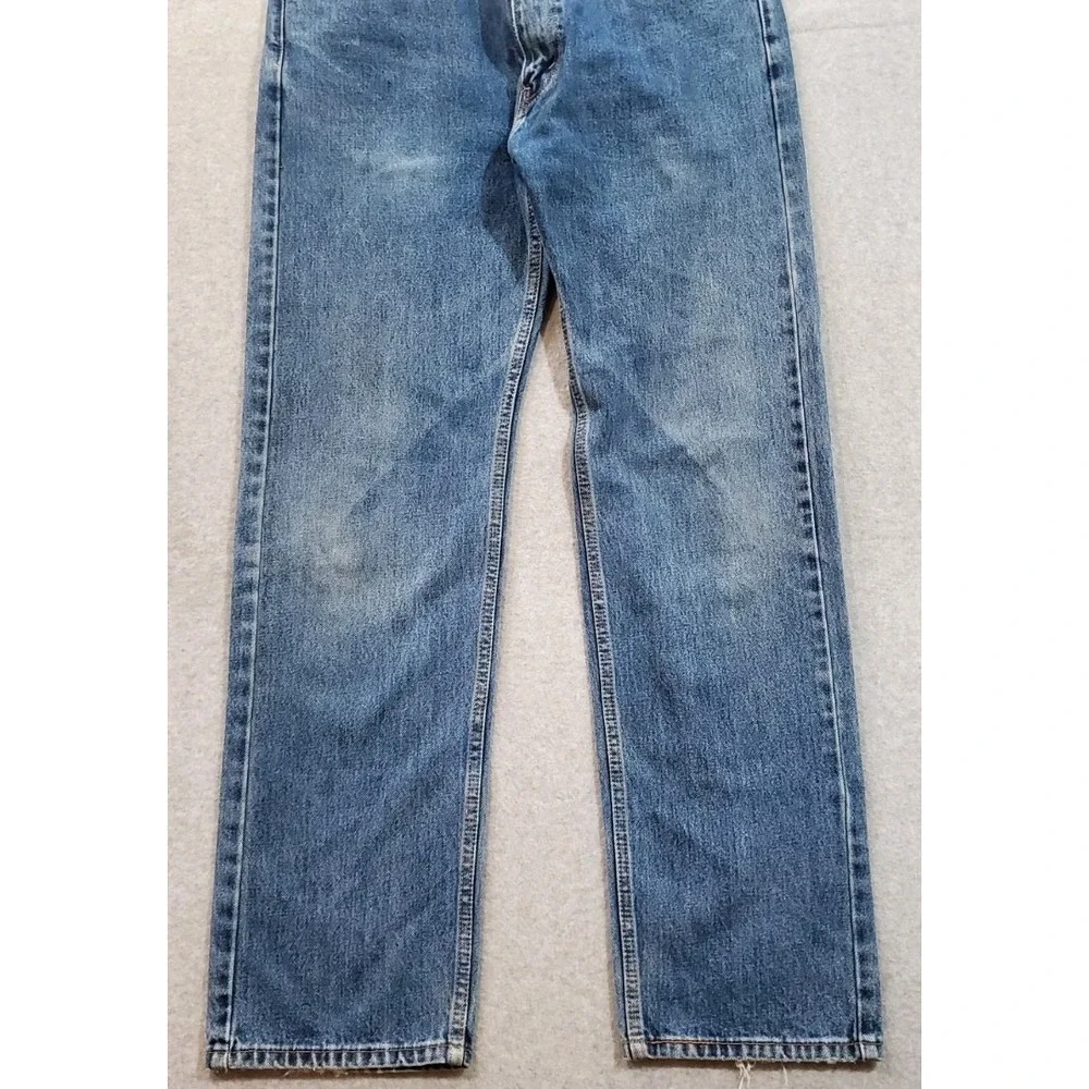 Levi's‎ 505 Men's Straight Leg Blue Jeans, Regular Fit, Size 36x34, 100% Cotton